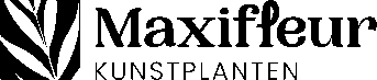 maxifleur-kunstplanten-logo-zwart